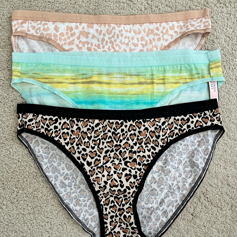 Lot of Victoria's Secret Bikini Panties Sz L NWT